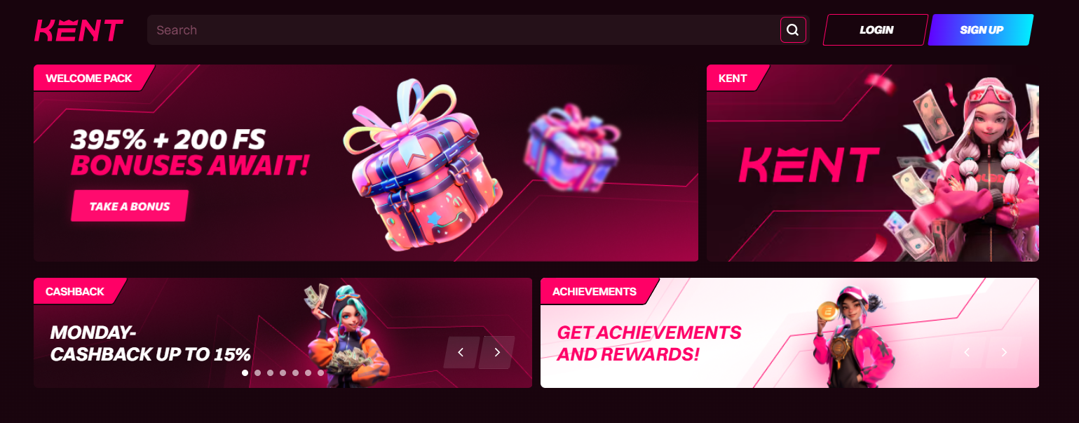 Casino Kent online Официальное зеркало 